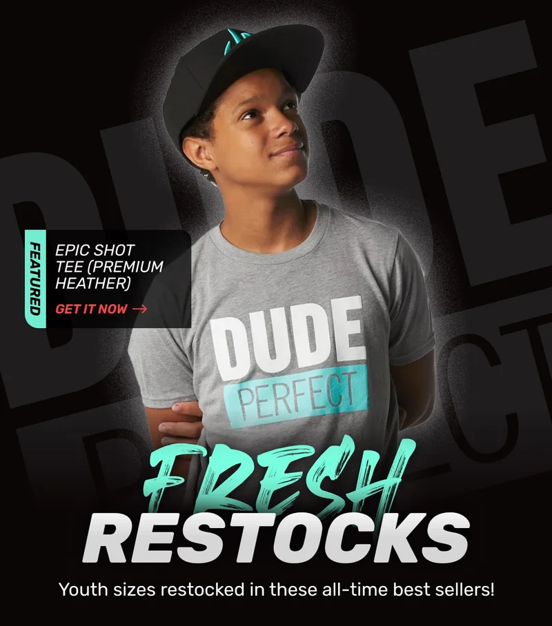 Youth sizes restocked in these all-time best sellers!