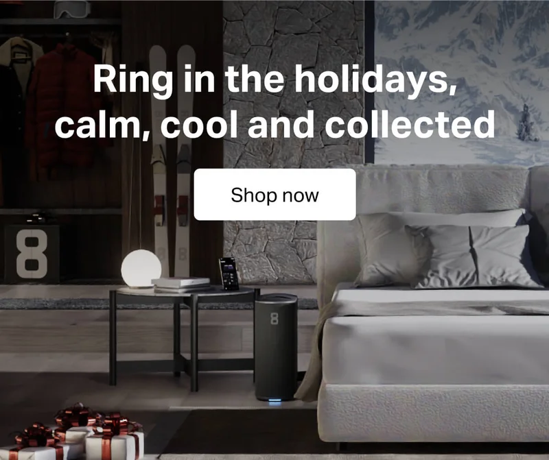 Ring in the holidays, calm, cool and collected.