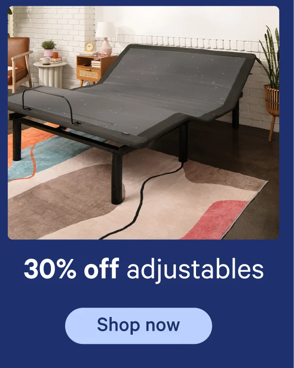 30% off adjustables