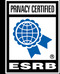 ESRB privacy certified