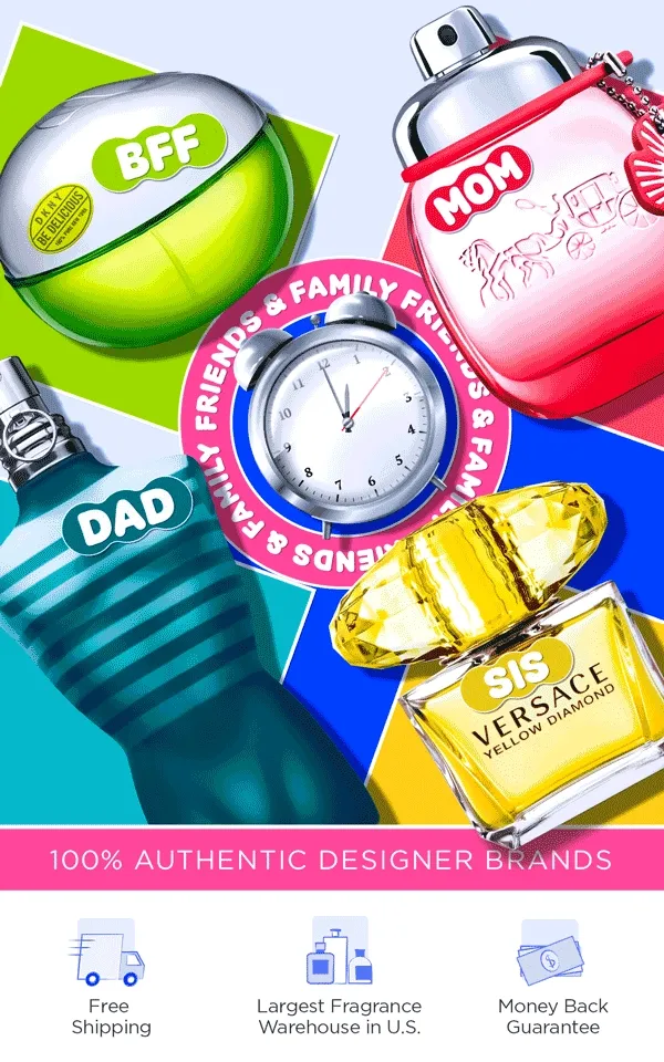 Best-selling fragrances labeled to give to friends and family during sale event