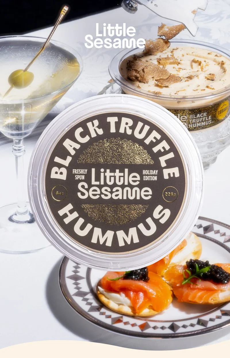 Little Sesame Black Truffle Hummus