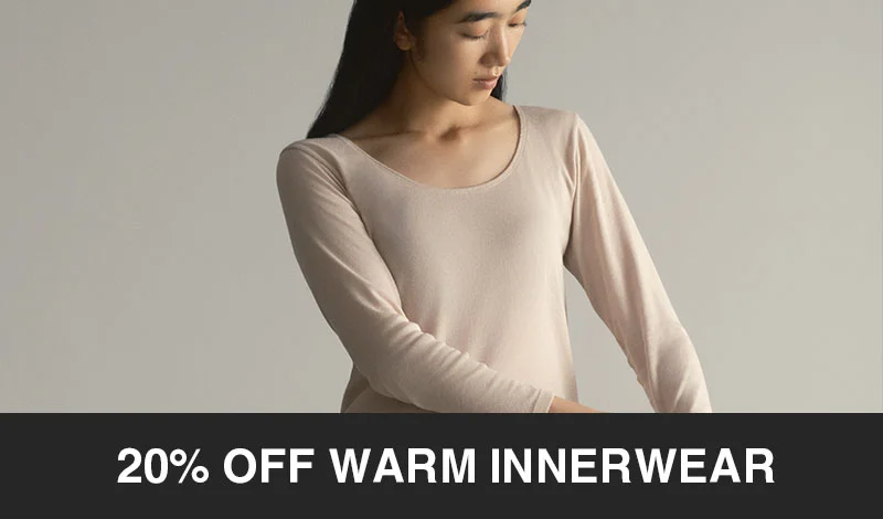 Shop 20% Off Warm Innerwear