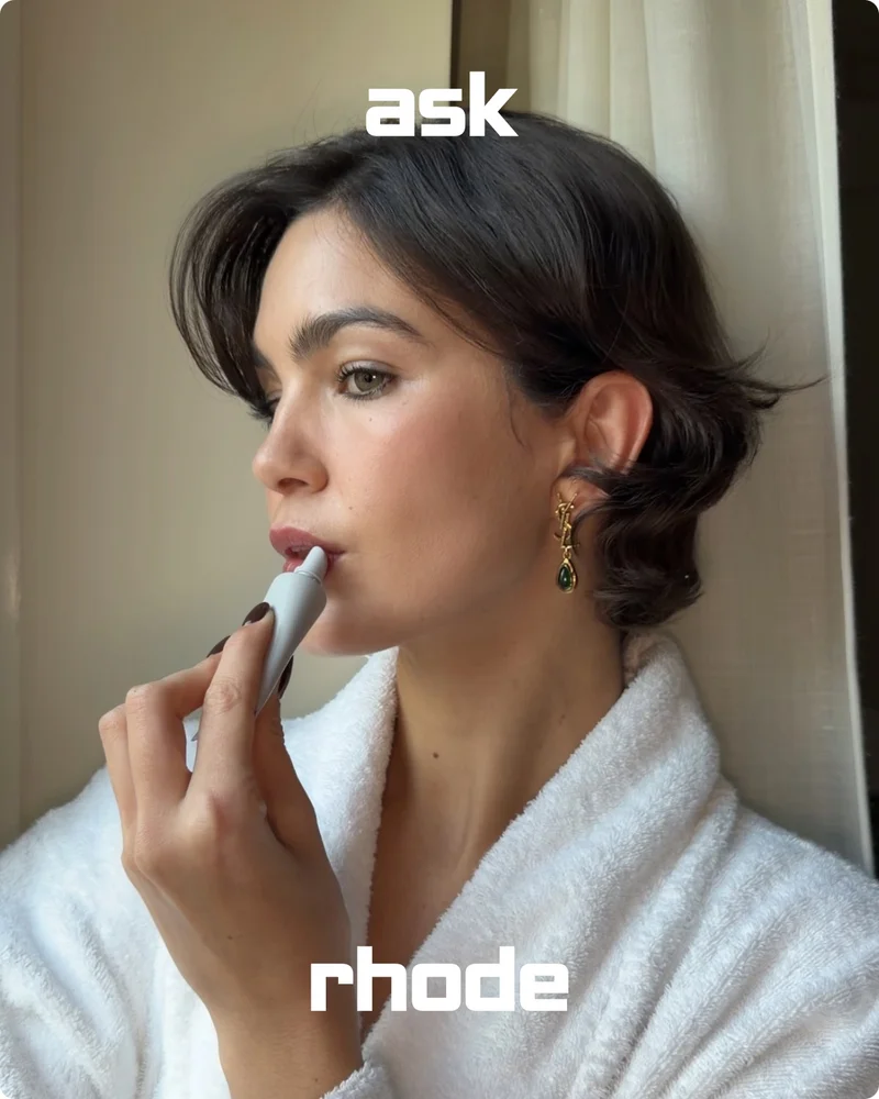 ask rhode: peptide lip boost vs. peptide lip treatment