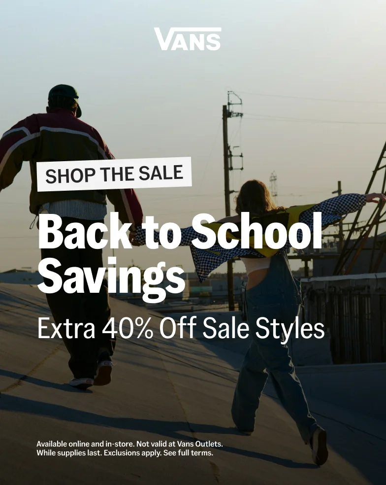 Shop the Sale: Back to School Savings. Extra 40% Off Sale Styles
