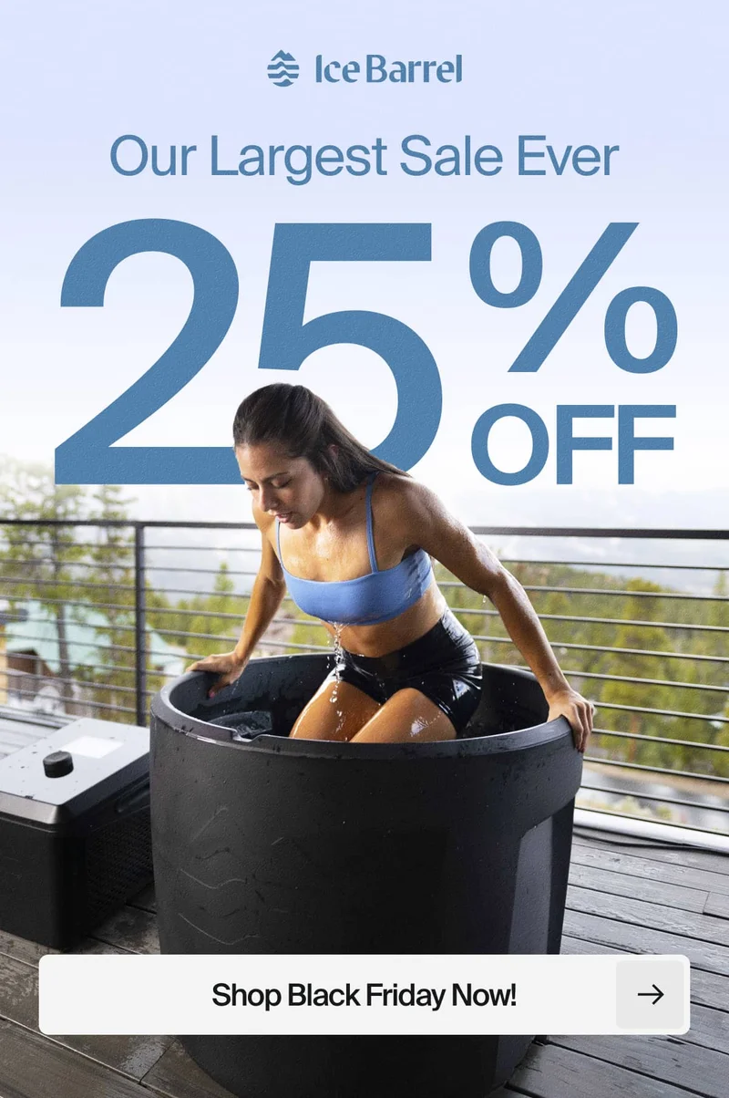 Shop 25% off during our Black Friday Sale!