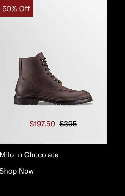 Milo in Chocolate. Shop Now
