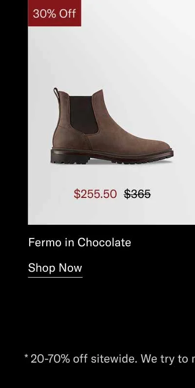 Fermo in Chocolate. Shop Now