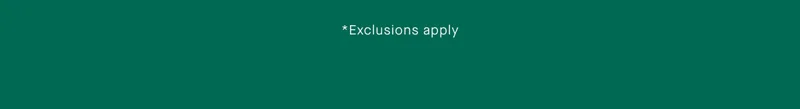 Exclusions apply