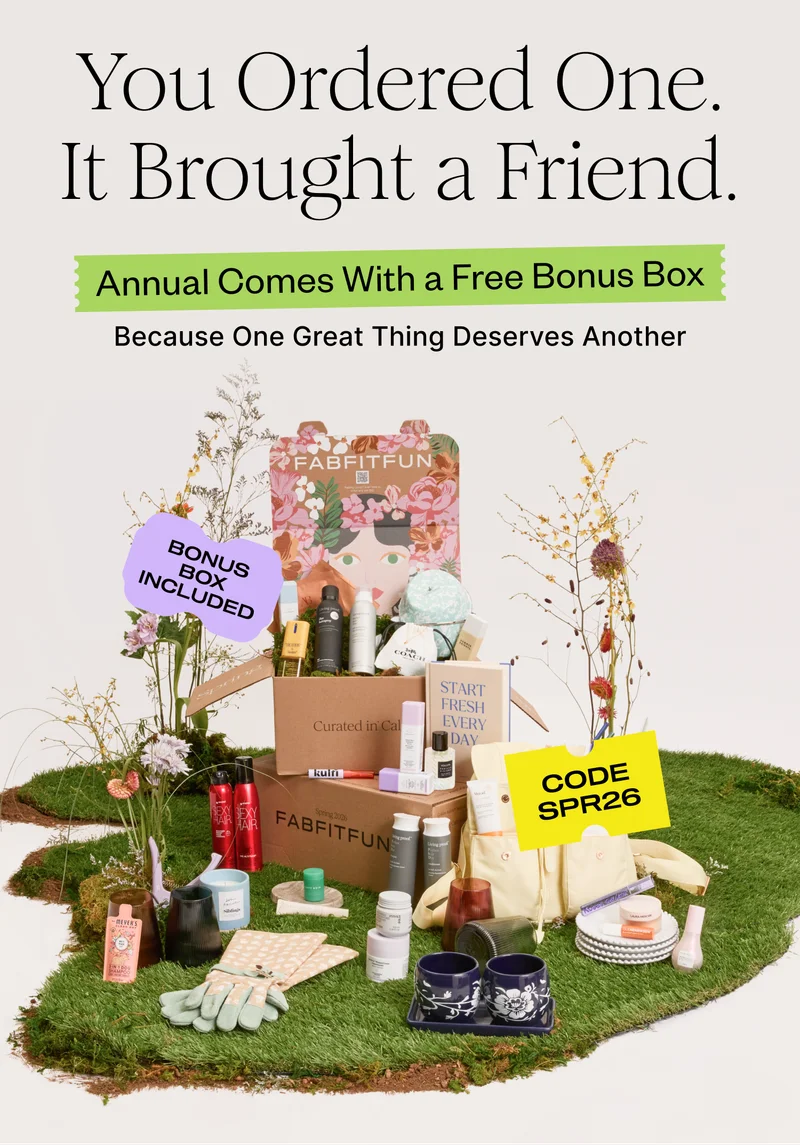 You Ordered One. It Brought a Friend. | Annual Comes With a Free Bonus Box | Because One Great Thing Deserves Another