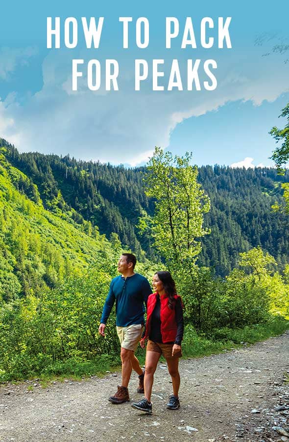HOW TO PACK FOR PEAKS