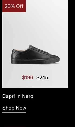 Capri in Nero. Shop Now