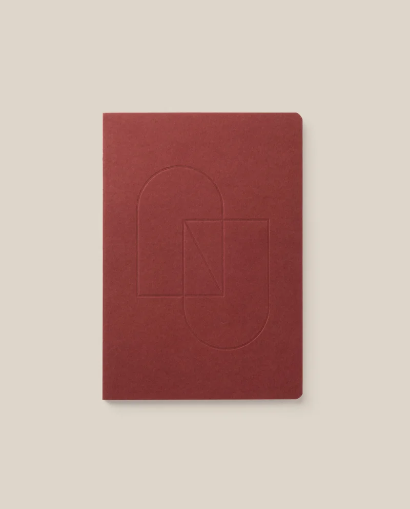 Image of Layflat Notebook (Maroon)