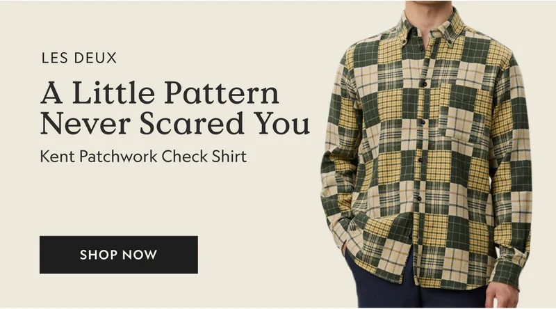 Kent Patchwork Check Shirt