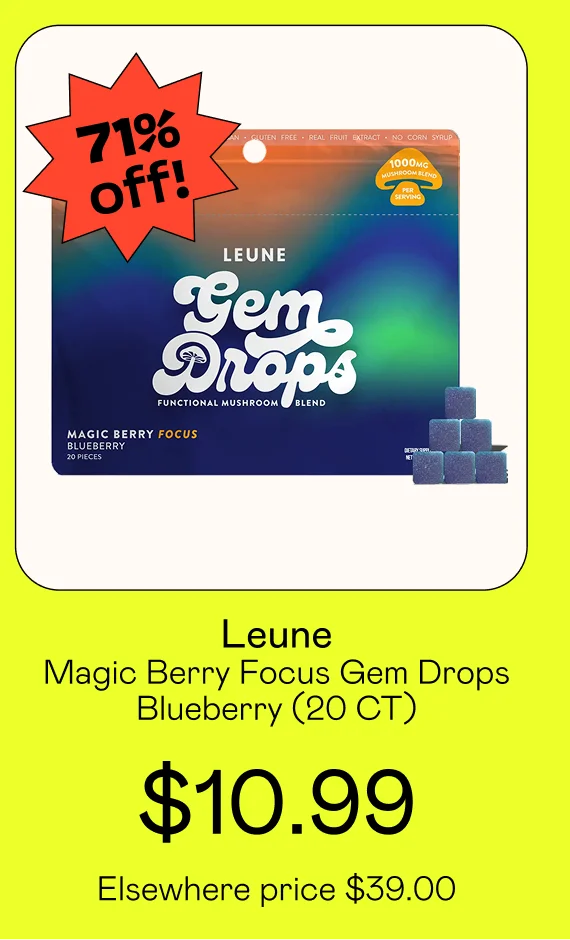 Magic Berry Focus Gem Drops - Blueberry (20 CT)