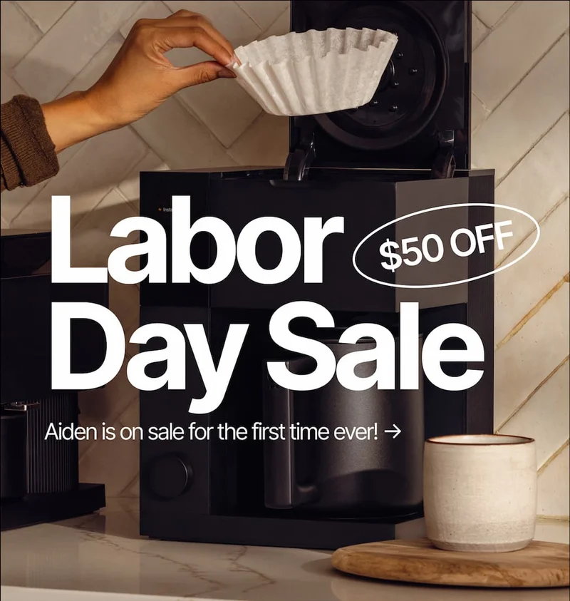 Labor Day Sale: Aiden is on sale for the first time ever: $50 off!