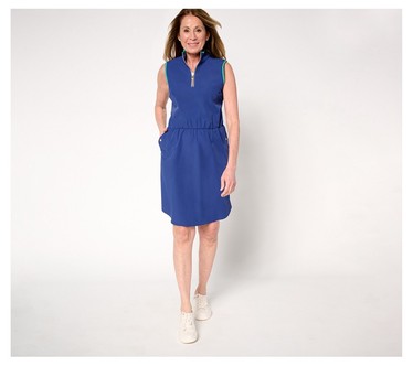 Isaac Mizrahi Live! Regular Clubhouse Saturday Stretch Dress