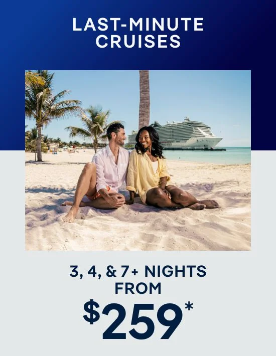 Spring Break – 3, 4, & 7+ Nights – Click to View Cruises & Book Now