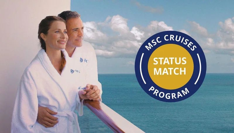 MSC Cruises Status Match Program – Click to Learn More MSC Cruises Status Match Program – Click to Learn More