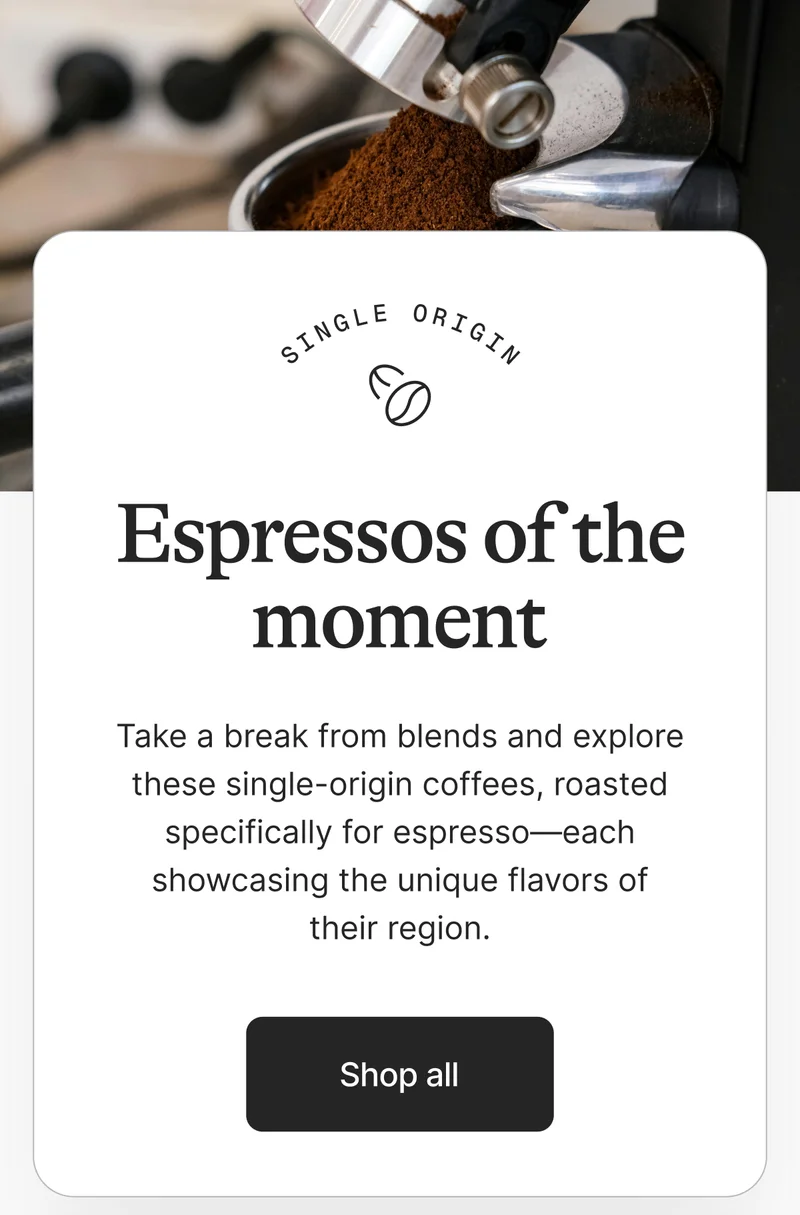 Shop all single origins