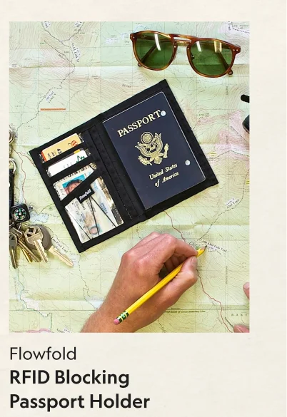 RFID Blocking Passport Holder