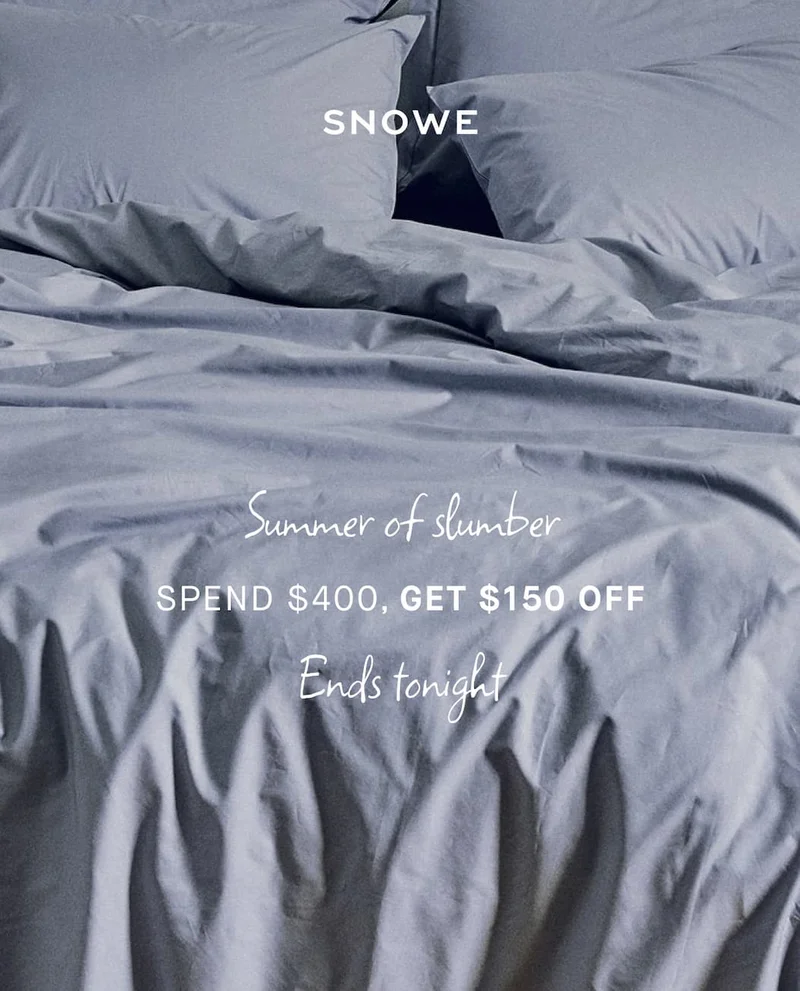 SPEND $400, GET $150 OFF Ends soon