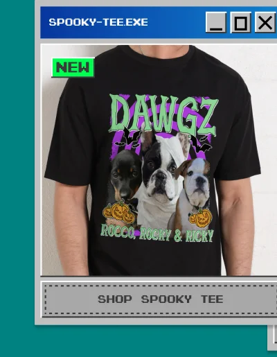 Halloween Custom Bootleg Tee