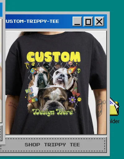 Custom Trippy Tee