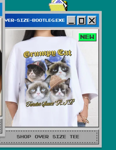 Create Your Own Custom Bootleg Oversized Tee