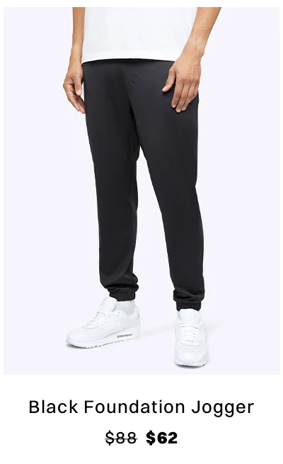 Black Foundation Jogger