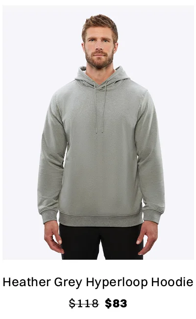 Heather Grey Hyperloop Hoodie