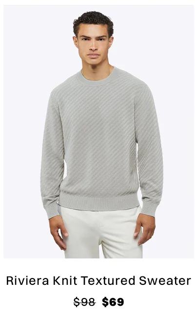 Parchment Riviera Knit Textured Sweater