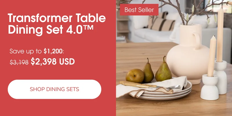 Transformer Table Dining Set 4.0
