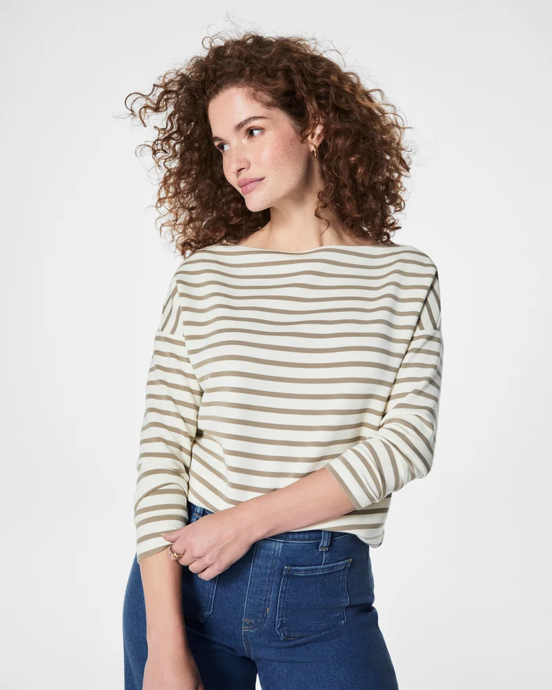Image of Spanx Women's AirEssentials Boat Neck Top