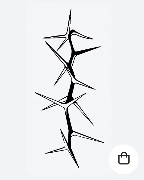 Punky Spine Tattoo