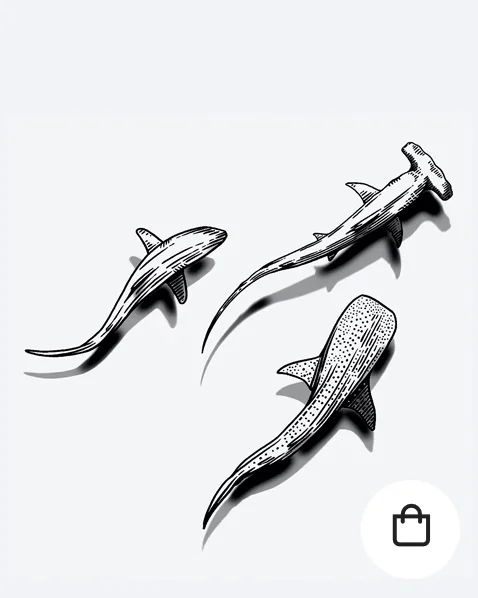 Shark Trident Tattoo