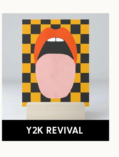 Shop Y2K Revival Mini Art Prints