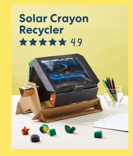 Solar Crayon Recycler