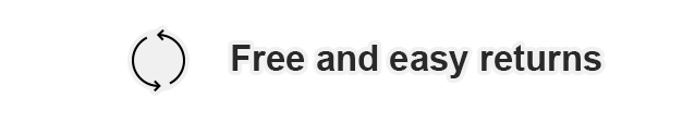 Free and easy returns