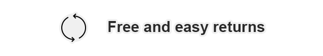 Free and easy returns