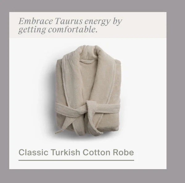 Classic Turkish Cotton Robe