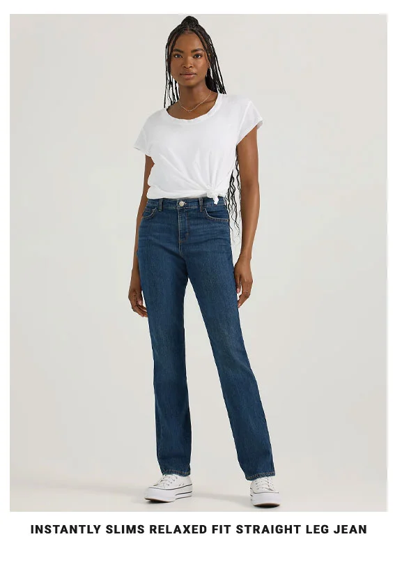 Instantly Slims Relaxed Fit Straight Leg Jean