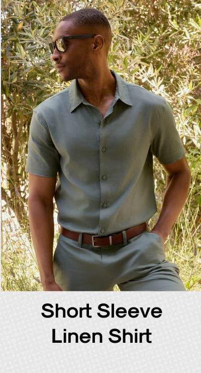 Short Sleeve Linen Shirt