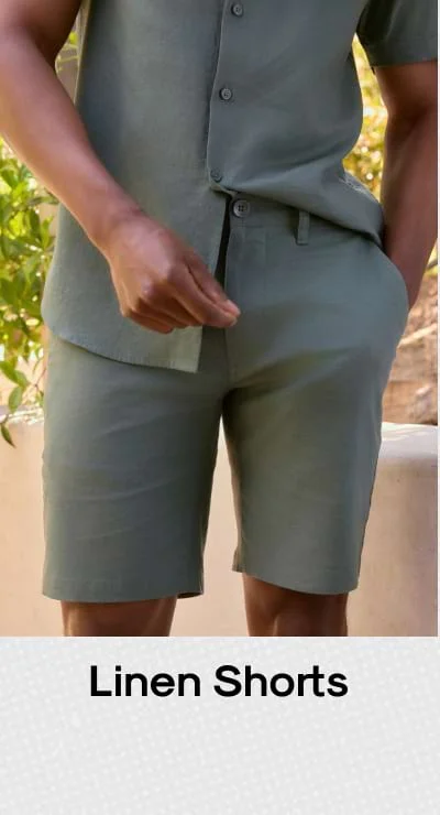 7" Linen Shorts