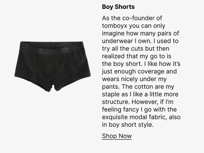 Boy Shorts