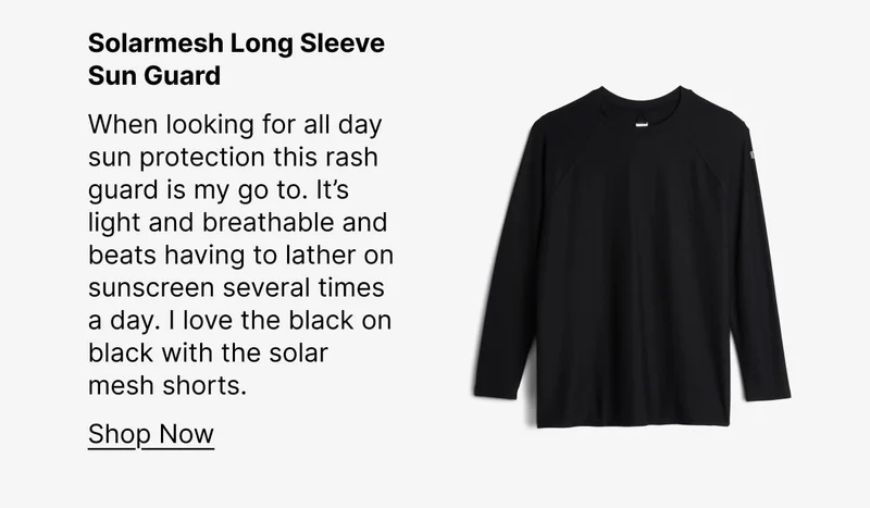 Solarmesh Long Sleeve Sun Gaurd