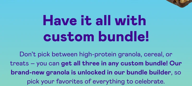 Have it all with custom bundle!