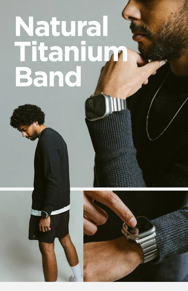 Natural Titanium Band