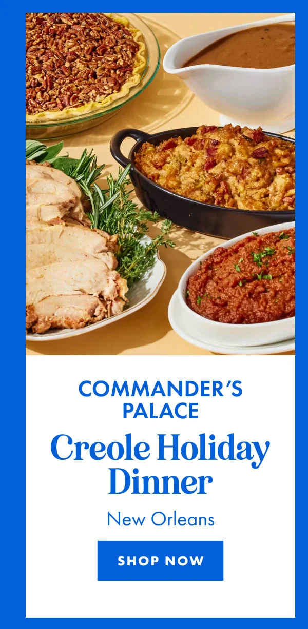 Commander's Palace Creole Holiday Dinner Commander's Palace Creole Holiday Dinner