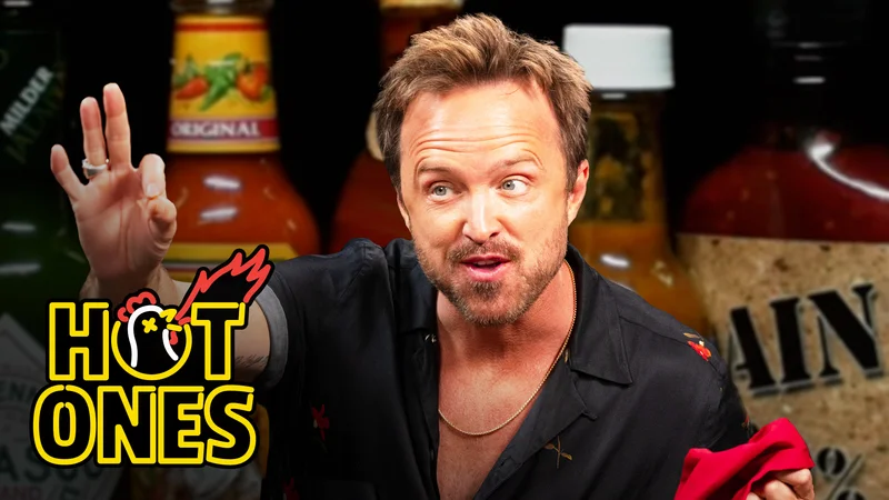 Aaron Paul on Hot Ones.